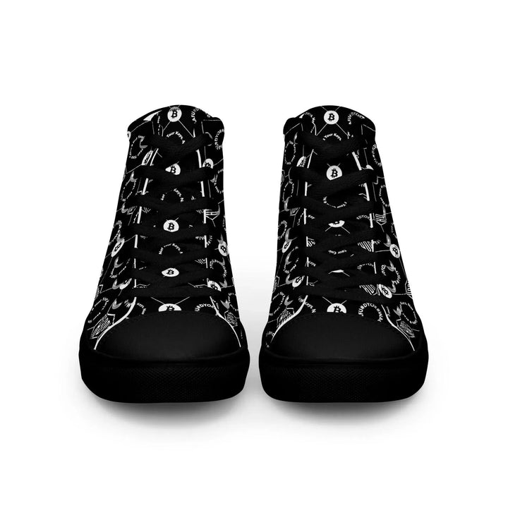 HODL High-Top Canvas für Herren "First Edition Black" Black Sole - HODL High-Top Canvas für Herren "First Edition Black" Black Sole - 5 | Exklusive High Top Streetwear von HODL®
