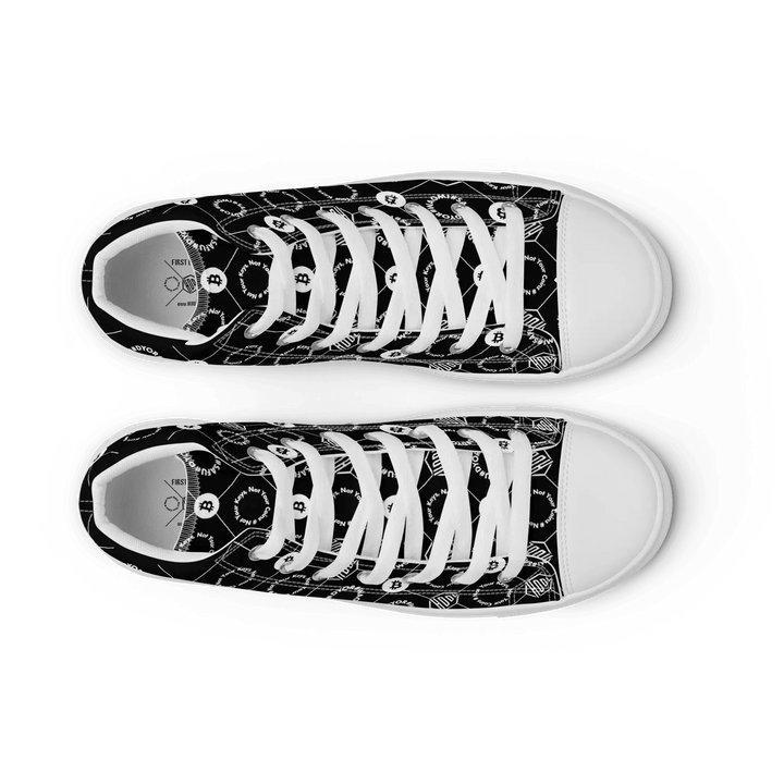 HODL High-Top Canvas für Herren "First Edition Black" - HODL High-Top Canvas für Herren "First Edition Black" - 5 | Exklusive High Top Streetwear von HODL®