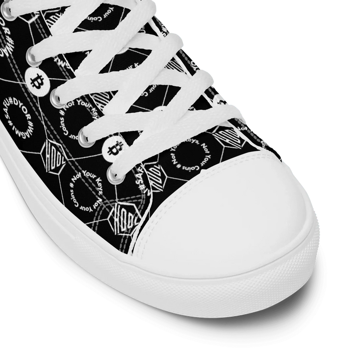 HODL High-Top Canvas für Herren "First Edition Black" - HODL High-Top Canvas für Herren "First Edition Black" - 5 | Exklusive High Top Streetwear von HODL®