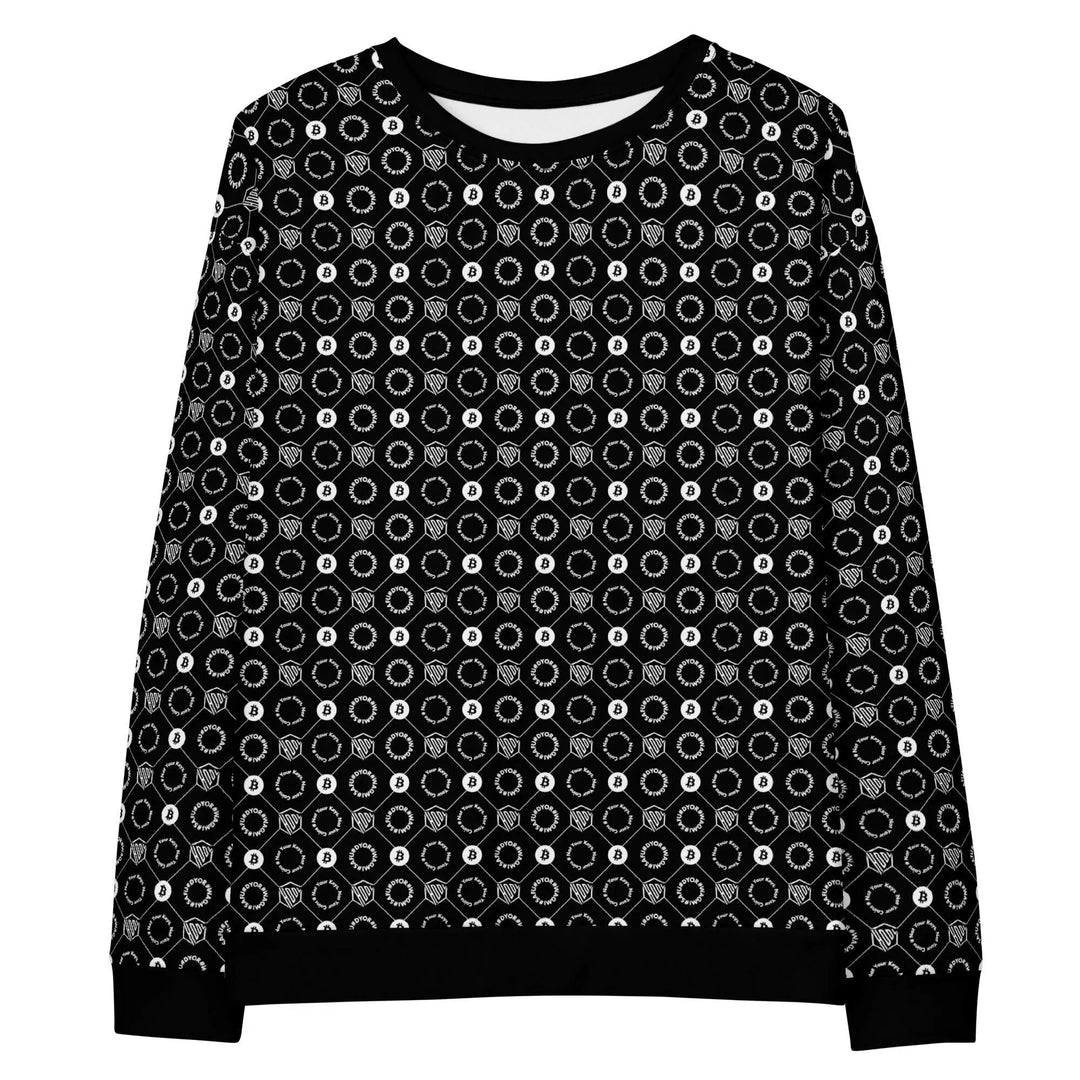 HODL Unisex Pullover "First Edition Black" - HODL Unisex Pullover "First Edition Black" - XS | Exklusive Sweatshirt Streetwear von HODL®