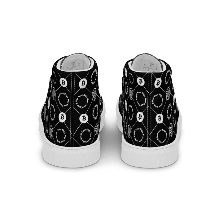 HODL High Top Canvas für Damen "First Edition Black" - HODL High Top Canvas für Damen "First Edition Black" - 5 | Exklusive High Top Streetwear von HODL®