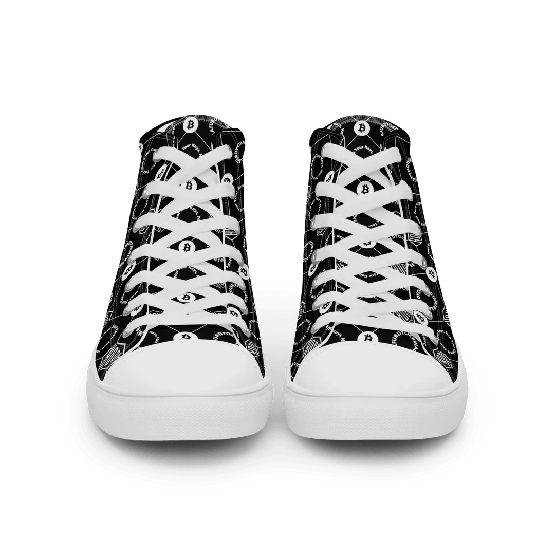 HODL High Top Canvas für Damen "First Edition Black" - HODL High Top Canvas für Damen "First Edition Black" - 5 | Exklusive High Top Streetwear von HODL®