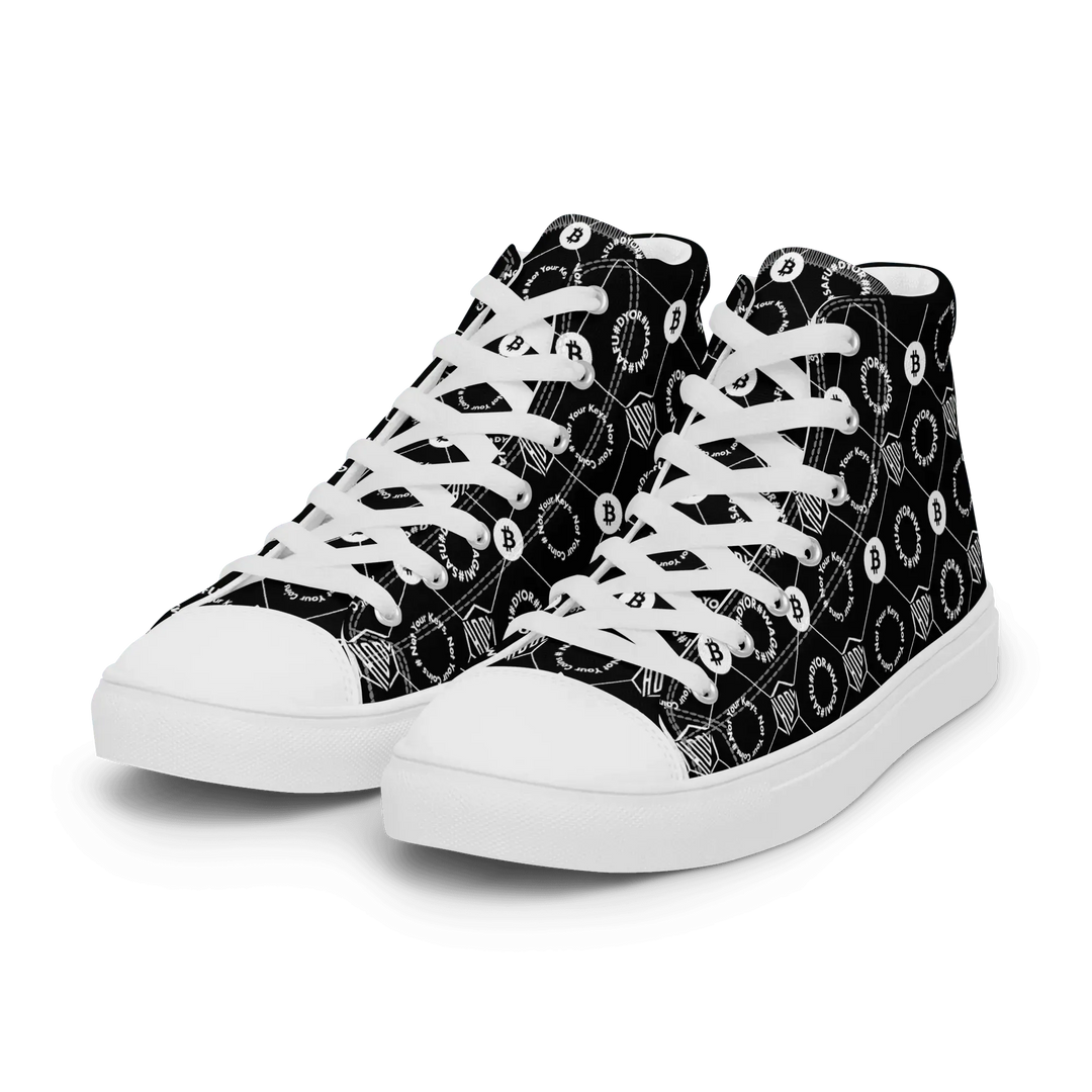 HODL High Top Canvas für Damen "First Edition Black" - HODL High Top Canvas für Damen "First Edition Black" - 5 | Exklusive High Top Streetwear von HODL®