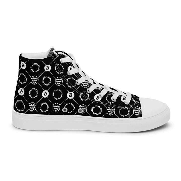 HODL High Top Canvas für Damen "First Edition Black" - HODL High Top Canvas für Damen "First Edition Black" - 5 | Exklusive High Top Streetwear von HODL®