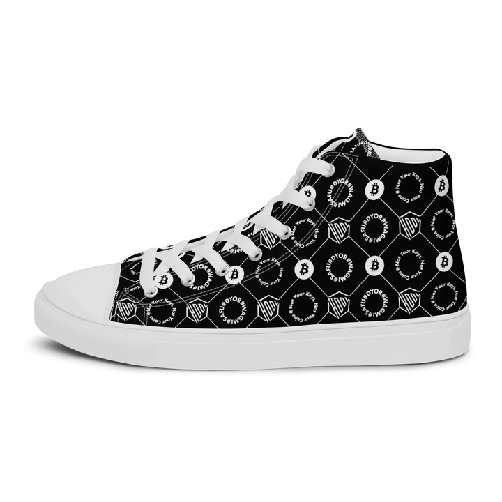 HODL High Top Canvas für Damen "First Edition Black" - HODL High Top Canvas für Damen "First Edition Black" - 5 | Exklusive High Top Streetwear von HODL®