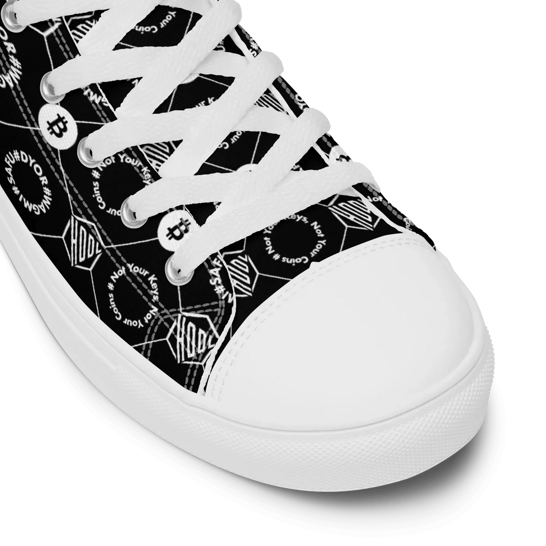 HODL High Top Canvas für Damen "First Edition Black" - HODL High Top Canvas für Damen "First Edition Black" - 5 | Exklusive High Top Streetwear von HODL®