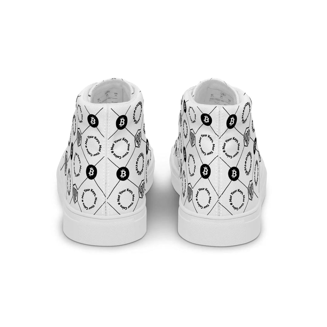 HODL High Top Canvas für Damen "First Edition White" - HODL High Top Canvas für Damen "First Edition White" - 5 | Exklusive High Top Streetwear von HODL®