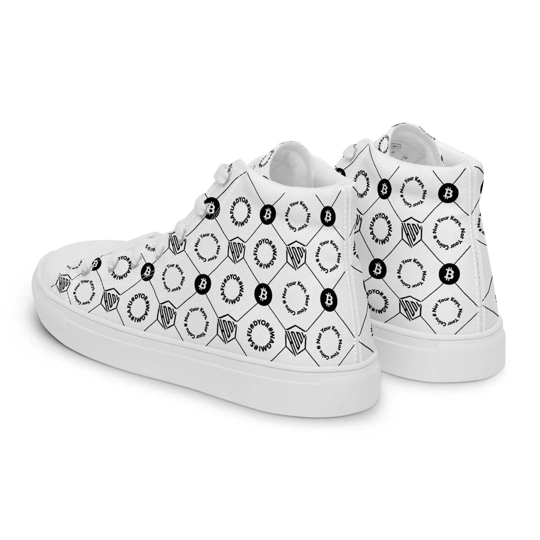 HODL High Top Canvas für Damen "First Edition White" - HODL High Top Canvas für Damen "First Edition White" - 5 | Exklusive High Top Streetwear von HODL®