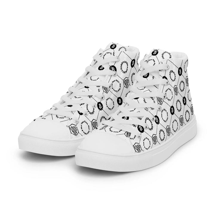HODL High Top Canvas für Damen "First Edition White" - HODL High Top Canvas für Damen "First Edition White" - 5 | Exklusive High Top Streetwear von HODL®