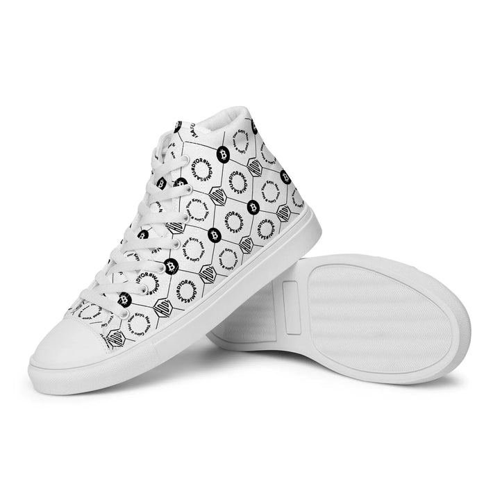 HODL High Top Canvas für Damen "First Edition White" - HODL High Top Canvas für Damen "First Edition White" - 5 | Exklusive High Top Streetwear von HODL®
