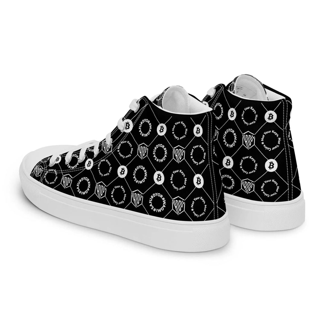 HODL High Top Canvas für Damen "First Edition Black" - HODL High Top Canvas für Damen "First Edition Black" - 5 | Exklusive High Top Streetwear von HODL®