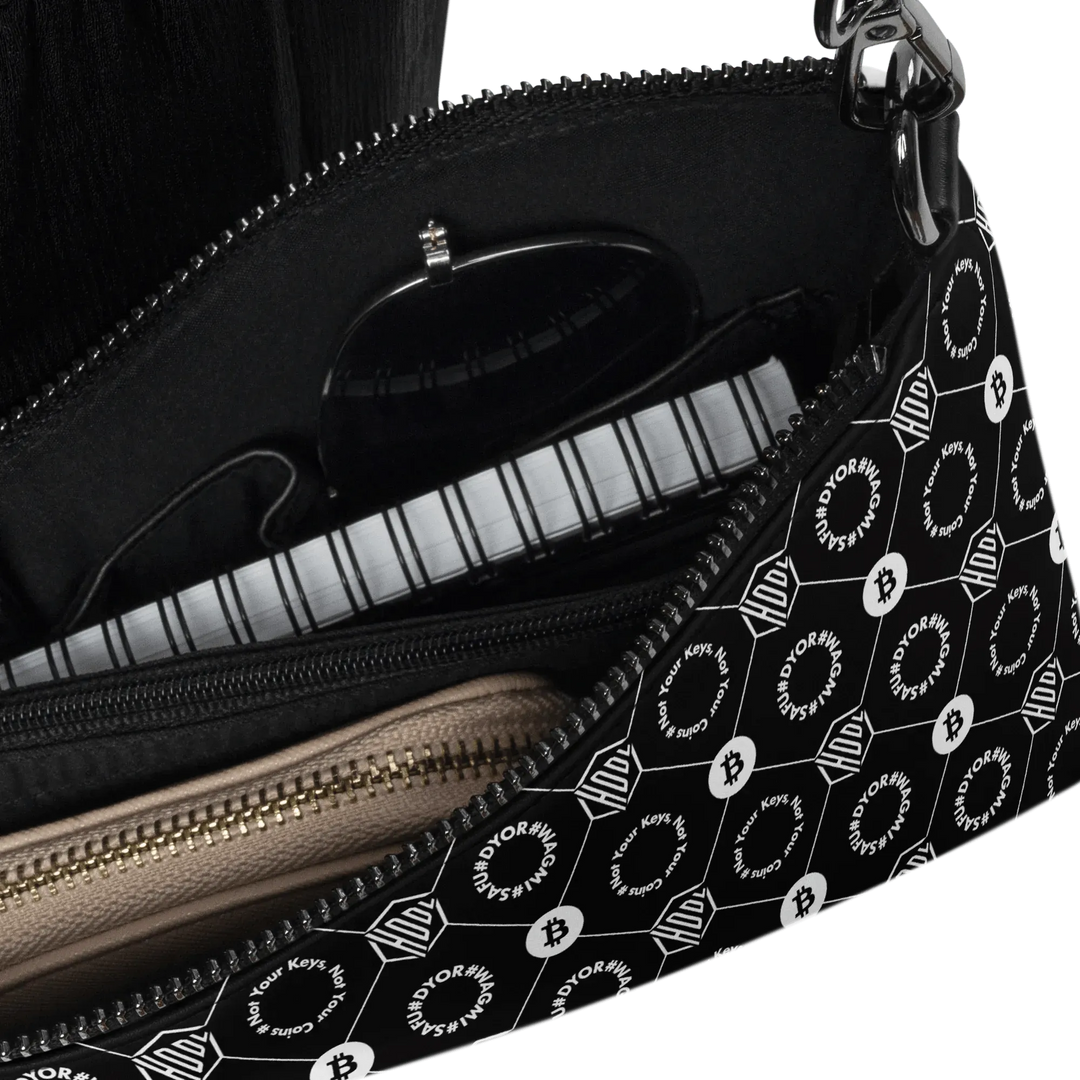 HODL Umhängetasche "First Edition Black" - HODL Umhängetasche "First Edition Black" - Default Title | Exklusive Handtasche Streetwear von HODL®