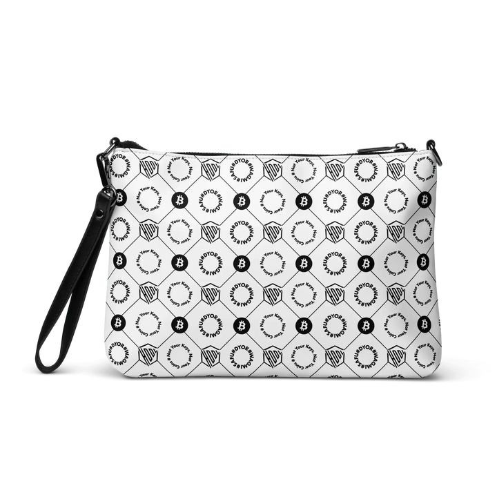 HODL Umhängetasche "First Edition White" - HODL Umhängetasche "First Edition White" - Default Title | Exklusive Handtasche Streetwear von HODL®
