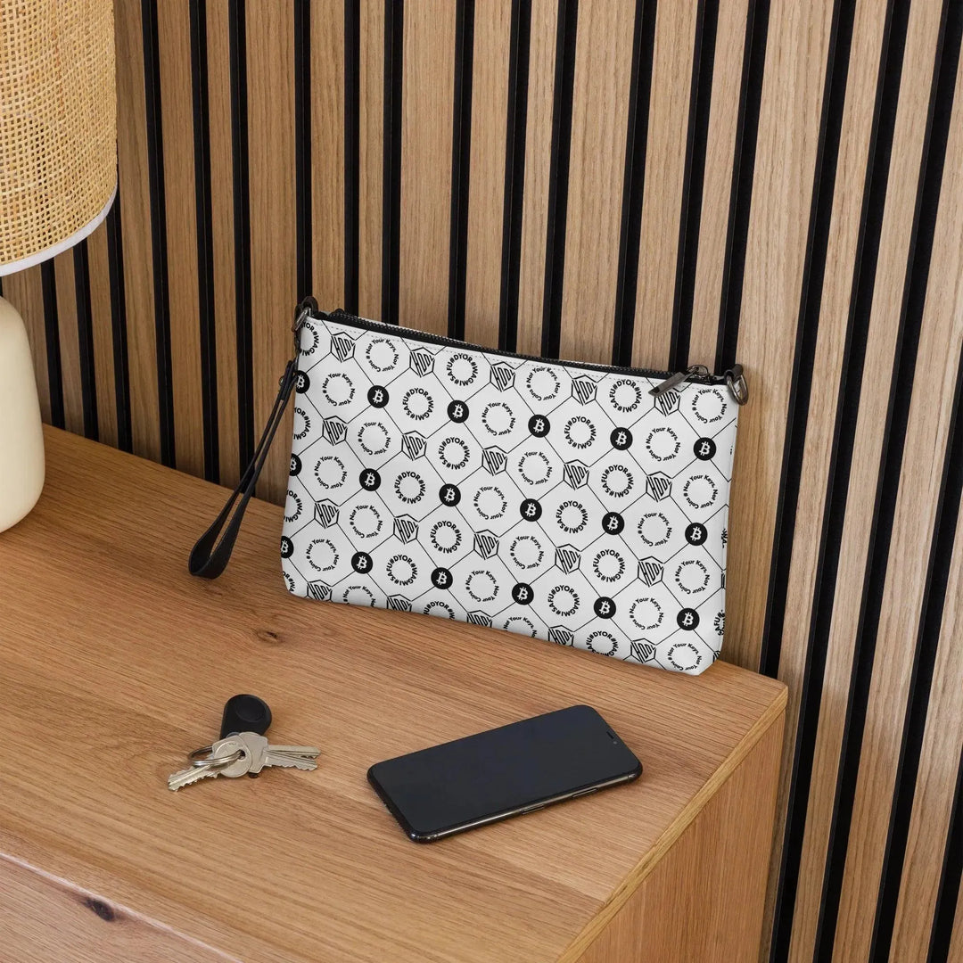 HODL Umhängetasche "First Edition White" - HODL Umhängetasche "First Edition White" - Default Title | Exklusive Handtasche Streetwear von HODL®