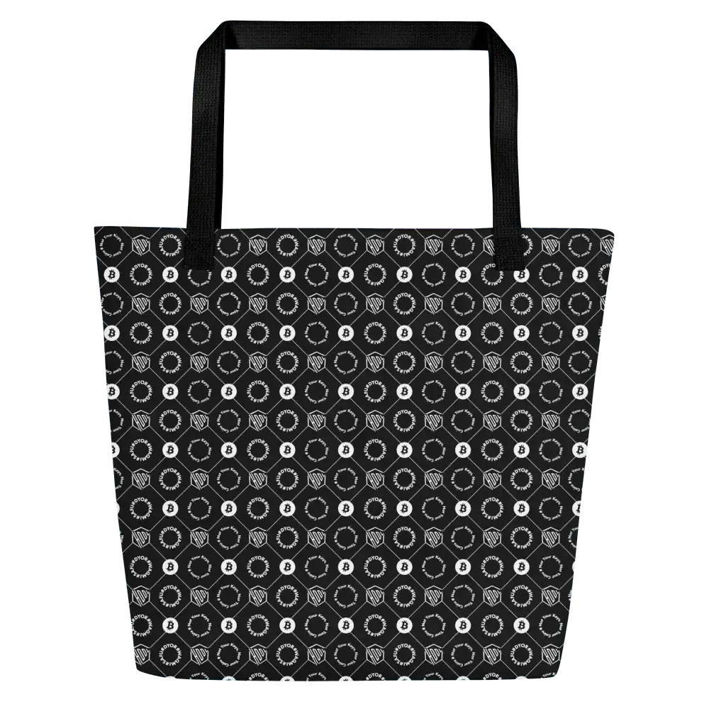 Beach Bag - HODL DESIGN - Beach Bag - HODL DESIGN - HODL DESIGN – Hash Grid | Exklusive Beach Bag Streetwear von HODL®