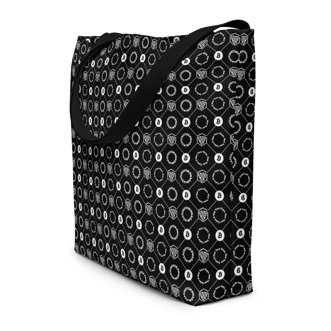 Beach Bag - HODL DESIGN - Beach Bag - HODL DESIGN - HODL DESIGN – Hash Grid | Exklusive Beach Bag Streetwear von HODL®