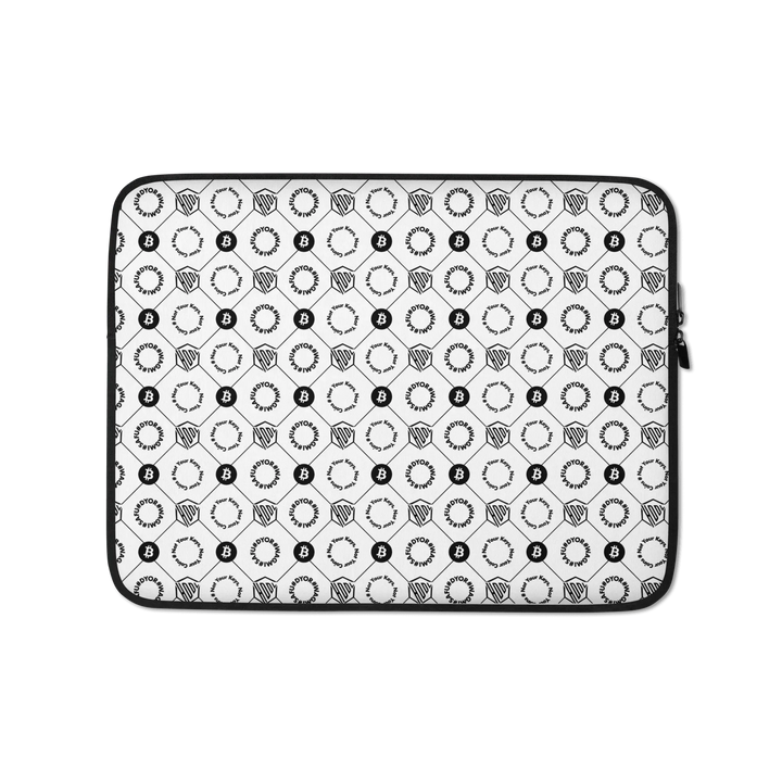 HODL Laptoptasche "First Edition White" - HODL Laptoptasche "First Edition White" - 13″ | Exklusive Laptoptasche Streetwear von HODL®