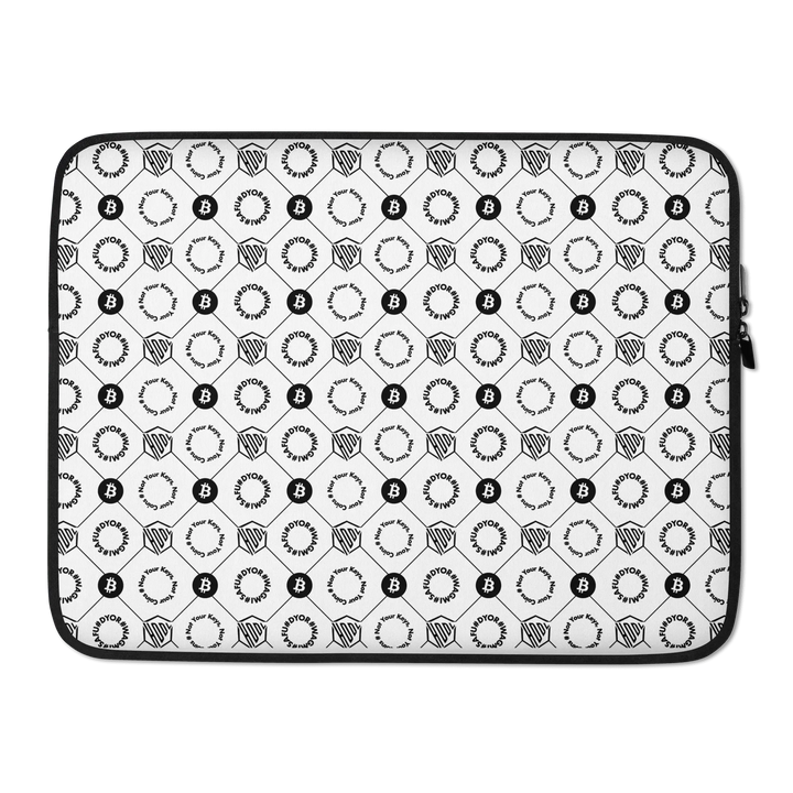 HODL Laptoptasche "First Edition White" - HODL Laptoptasche "First Edition White" - 15″ | Exklusive Laptoptasche Streetwear von HODL®