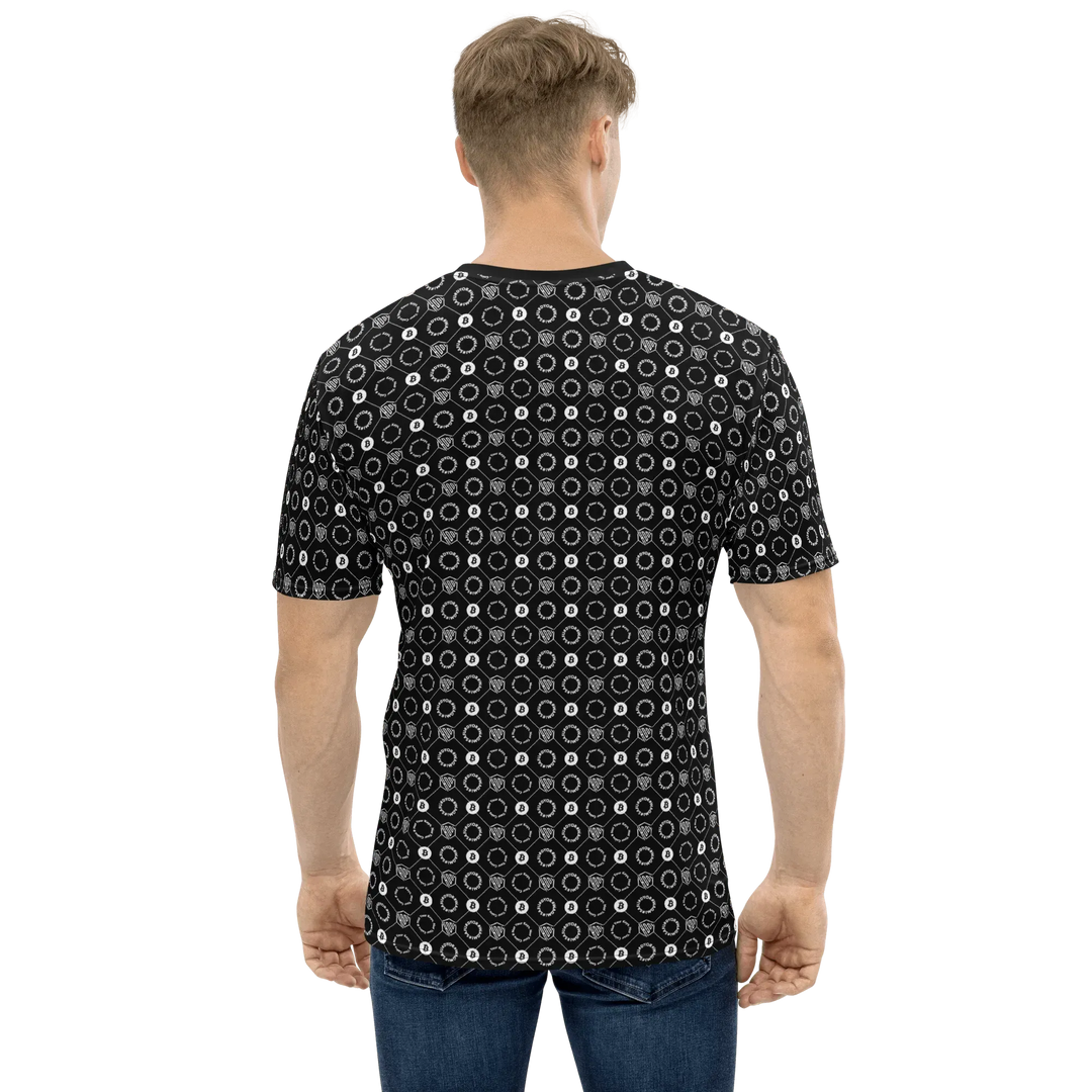 HODL Design T-Shirt Hash Grid (Kopie) - HODL Design T-Shirt Hash Grid (Kopie) - XS / HODL DESIGN – Hash Grid | Exklusive T-Shirt Streetwear von HODL®