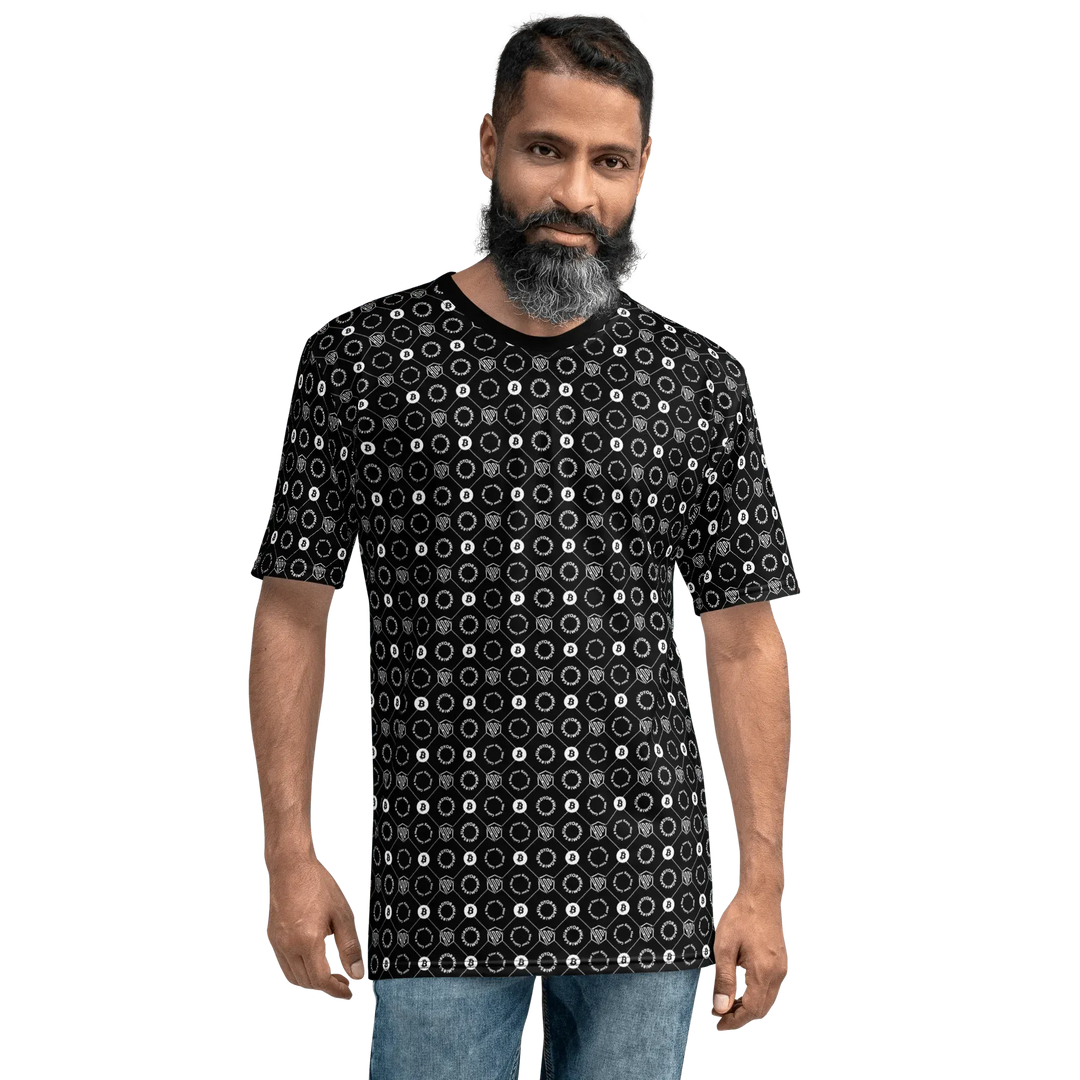 HODL Design T-Shirt Hash Grid (Kopie) - HODL Design T-Shirt Hash Grid (Kopie) - XS / HODL DESIGN – Hash Grid | Exklusive T-Shirt Streetwear von HODL®