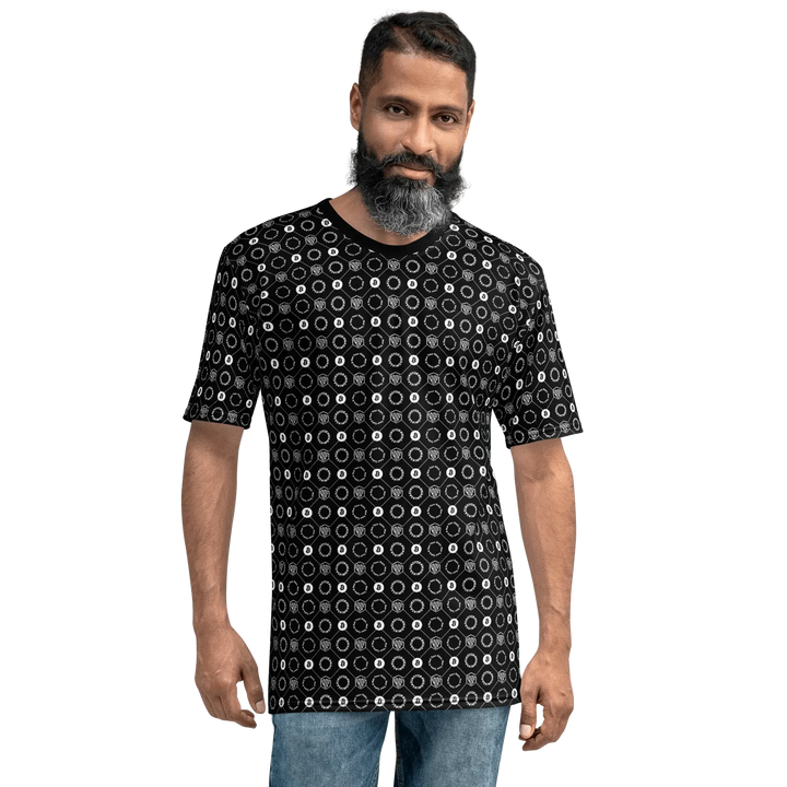 HODL Design T-Shirt Hash Grid (Kopie) - HODL Design T-Shirt Hash Grid (Kopie) - XS / HODL DESIGN – Hash Grid | Exklusive T-Shirt Streetwear von HODL®