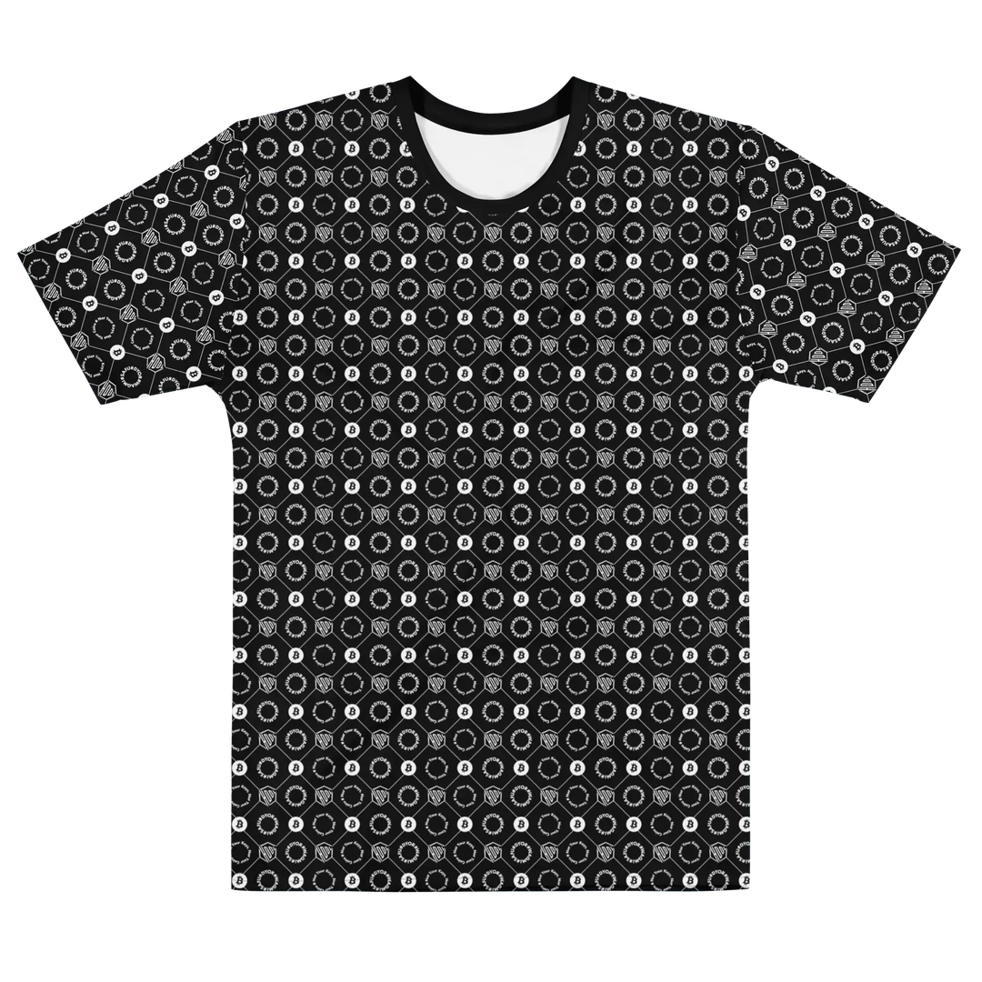 HODL Design T-Shirt Hash Grid (Kopie) - HODL Design T-Shirt Hash Grid (Kopie) - XS / HODL DESIGN – Hash Grid | Exklusive T-Shirt Streetwear von HODL®