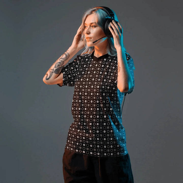 HODL Design Trikot Hash Grid - HODL Design Trikot Hash Grid - 2XS | Exklusive T-Shirt Streetwear von HODL®