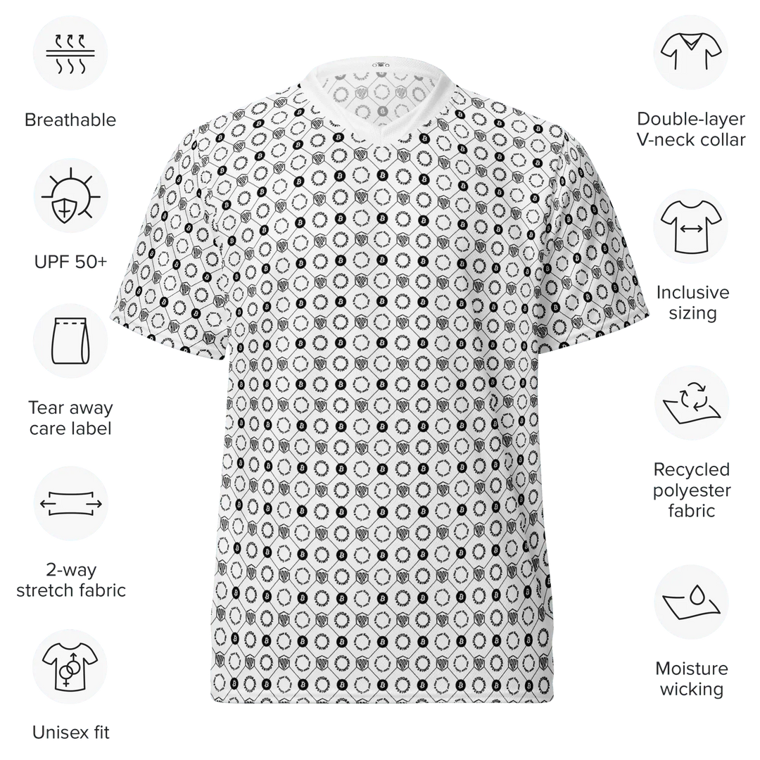 HODL Design Trikot Proof Grid - HODL Design Trikot Proof Grid - 2XS | Exklusive T-Shirt Streetwear von HODL®