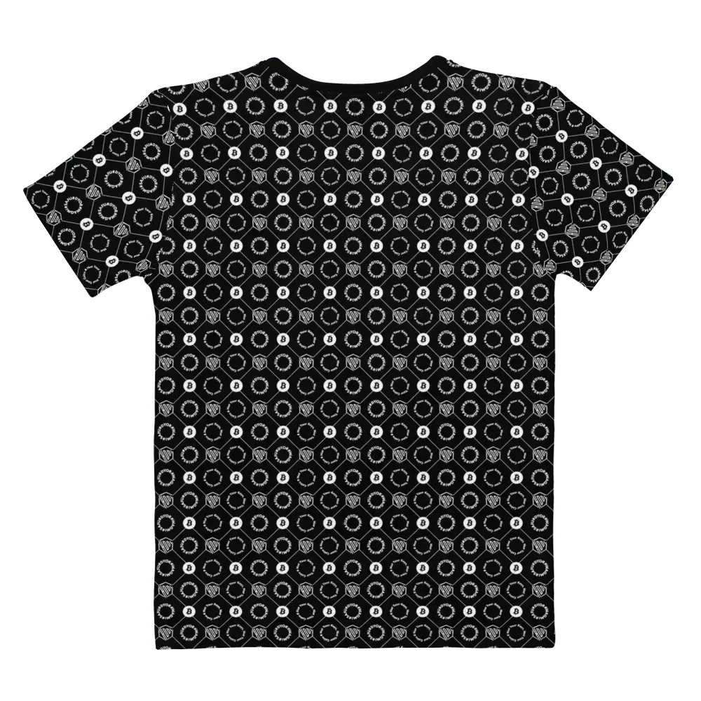 HODL Design T-Shirt Hash Grid (Kopie) - HODL Design T-Shirt Hash Grid (Kopie) - XS / HODL DESIGN – Hash Grid | Exklusive T-Shirt Streetwear von HODL®