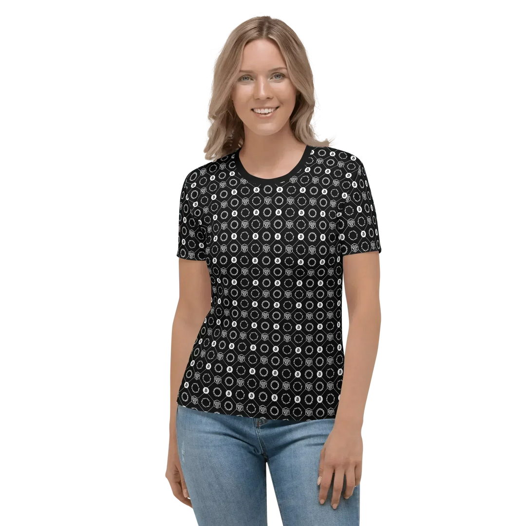 HODL Design T-Shirt Hash Grid (Kopie) - HODL Design T-Shirt Hash Grid (Kopie) - XS / HODL DESIGN – Hash Grid | Exklusive T-Shirt Streetwear von HODL®