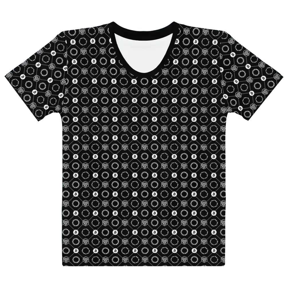 HODL Design T-Shirt Hash Grid (Kopie) - HODL Design T-Shirt Hash Grid (Kopie) - M / HODL DESIGN – Hash Grid | Exklusive T-Shirt Streetwear von HODL®