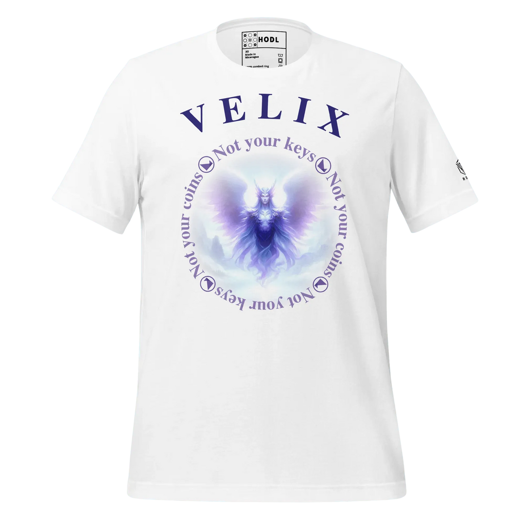 VELIX Crypto T-Shirt - VELIX Crypto T-Shirt - Genesis Mint / XS | Exklusive T-Shirt Streetwear von HODL®