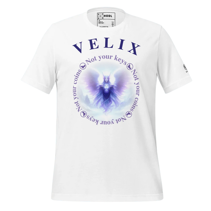 VELIX Crypto T-Shirt - VELIX Crypto T-Shirt - Genesis Mint / XS | Exklusive T-Shirt Streetwear von HODL®
