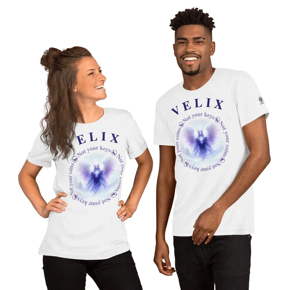 VELIX Crypto T-Shirt - VELIX Crypto T-Shirt - Private Key / XS | Exklusive T-Shirt Streetwear von HODL®