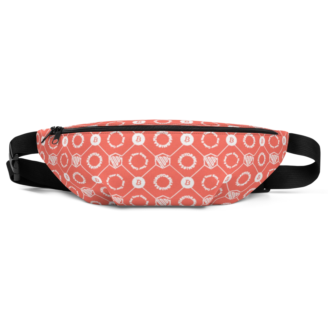 Bauchtasche - HODL DESIGN - Bauchtasche - HODL DESIGN - S/M 70-96 cm / HODL DESIGN – Node Flame | Exklusive Bauchtasche Streetwear von HODL®