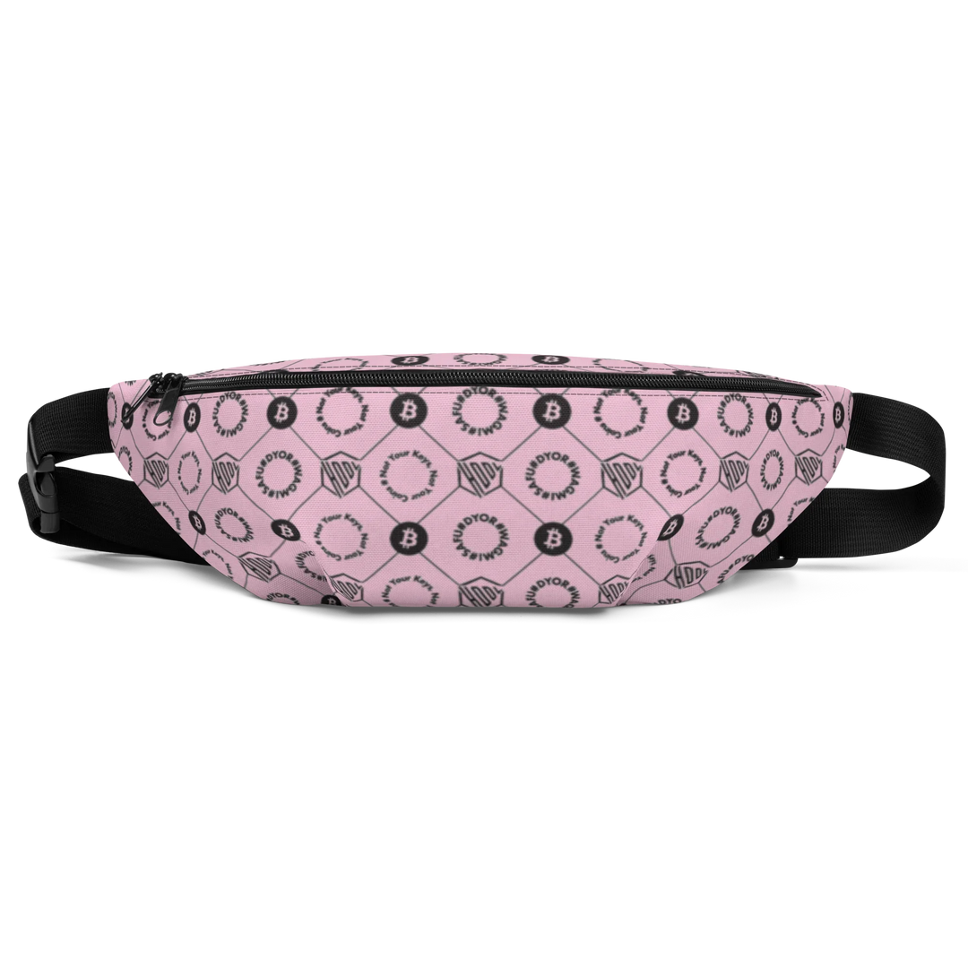 Bauchtasche - HODL DESIGN - Bauchtasche - HODL DESIGN - S/M 70-96 cm / HODL DESIGN – Pink Hash | Exklusive Bauchtasche Streetwear von HODL®