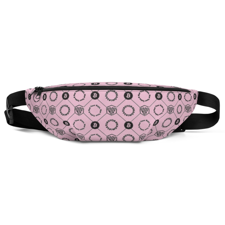 Bauchtasche - HODL DESIGN - Bauchtasche - HODL DESIGN - S/M 70-96 cm / HODL DESIGN – Pink Hash | Exklusive Bauchtasche Streetwear von HODL®