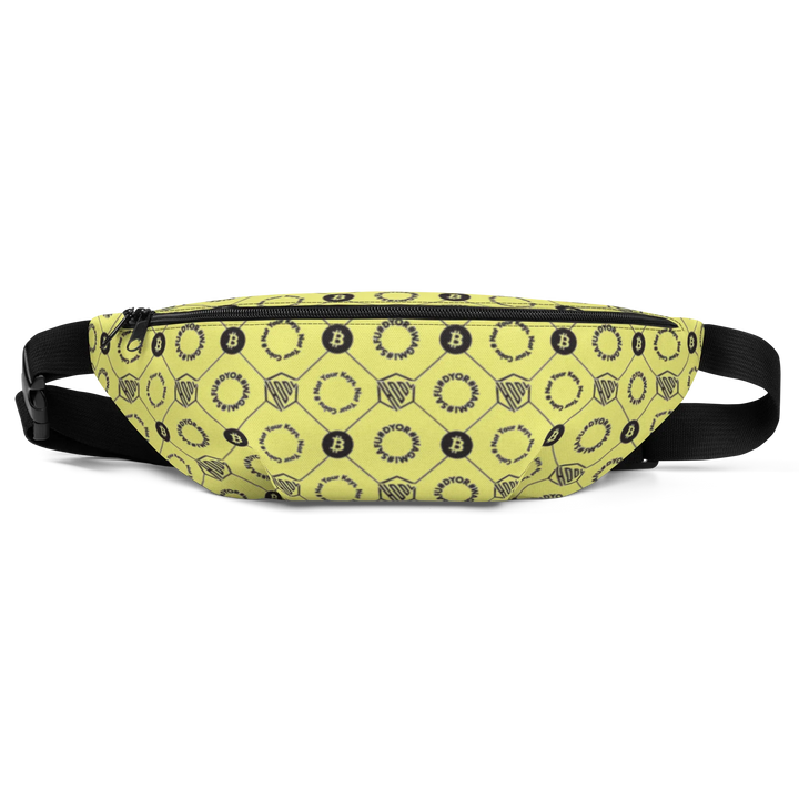 Bauchtasche - HODL DESIGN - Bauchtasche - HODL DESIGN - S/M 70-96 cm / HODL DESIGN – Warning Hash | Exklusive Bauchtasche Streetwear von HODL®