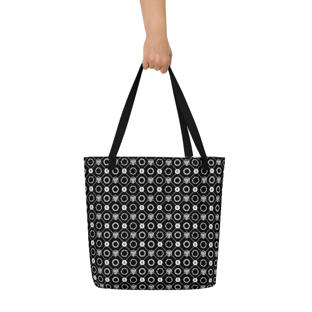 Beach Bag - HODL DESIGN - Beach Bag - HODL DESIGN - HODL DESIGN – Hash Grid | Exklusive Beach Bag Streetwear von HODL®