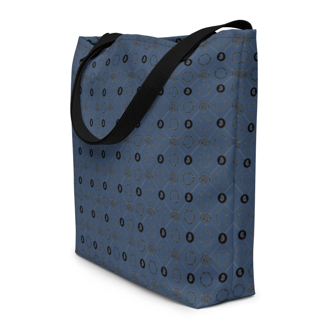 Beach Bag - HODL DESIGN - Beach Bag - HODL DESIGN - HODL DESIGN – Node Grid | Exklusive Beach Bag Streetwear von HODL®