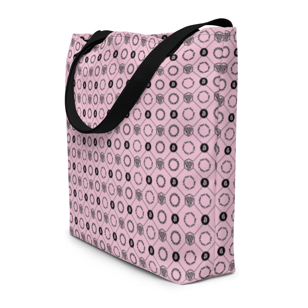 Beach Bag - HODL DESIGN - Beach Bag - HODL DESIGN - HODL DESIGN – Pink Hash | Exklusive Beach Bag Streetwear von HODL®