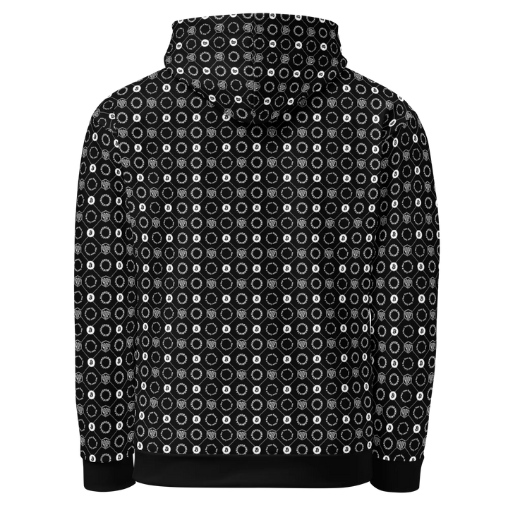 Entwurf Varianten HODL Unisex Hoodie "FIRST EDITION" - Entwurf Varianten HODL Unisex Hoodie "FIRST EDITION" - XS / HODL DESIGN – Sky Grid | Exklusive Hoodie Streetwear von HODL®