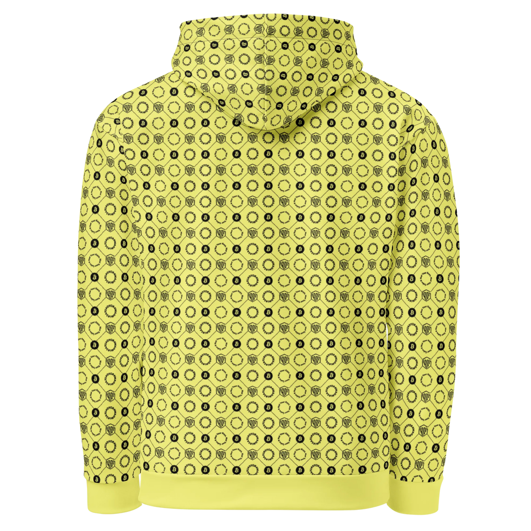 Entwurf Varianten HODL Unisex Hoodie "FIRST EDITION" - Entwurf Varianten HODL Unisex Hoodie "FIRST EDITION" - XS / HODL DESIGN – Sky Grid | Exklusive Hoodie Streetwear von HODL®