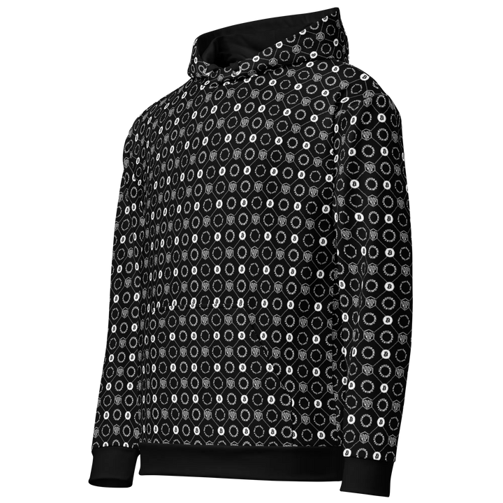 Entwurf Varianten HODL Unisex Hoodie "FIRST EDITION" - Entwurf Varianten HODL Unisex Hoodie "FIRST EDITION" - XS / HODL DESIGN – Sky Grid | Exklusive Hoodie Streetwear von HODL®