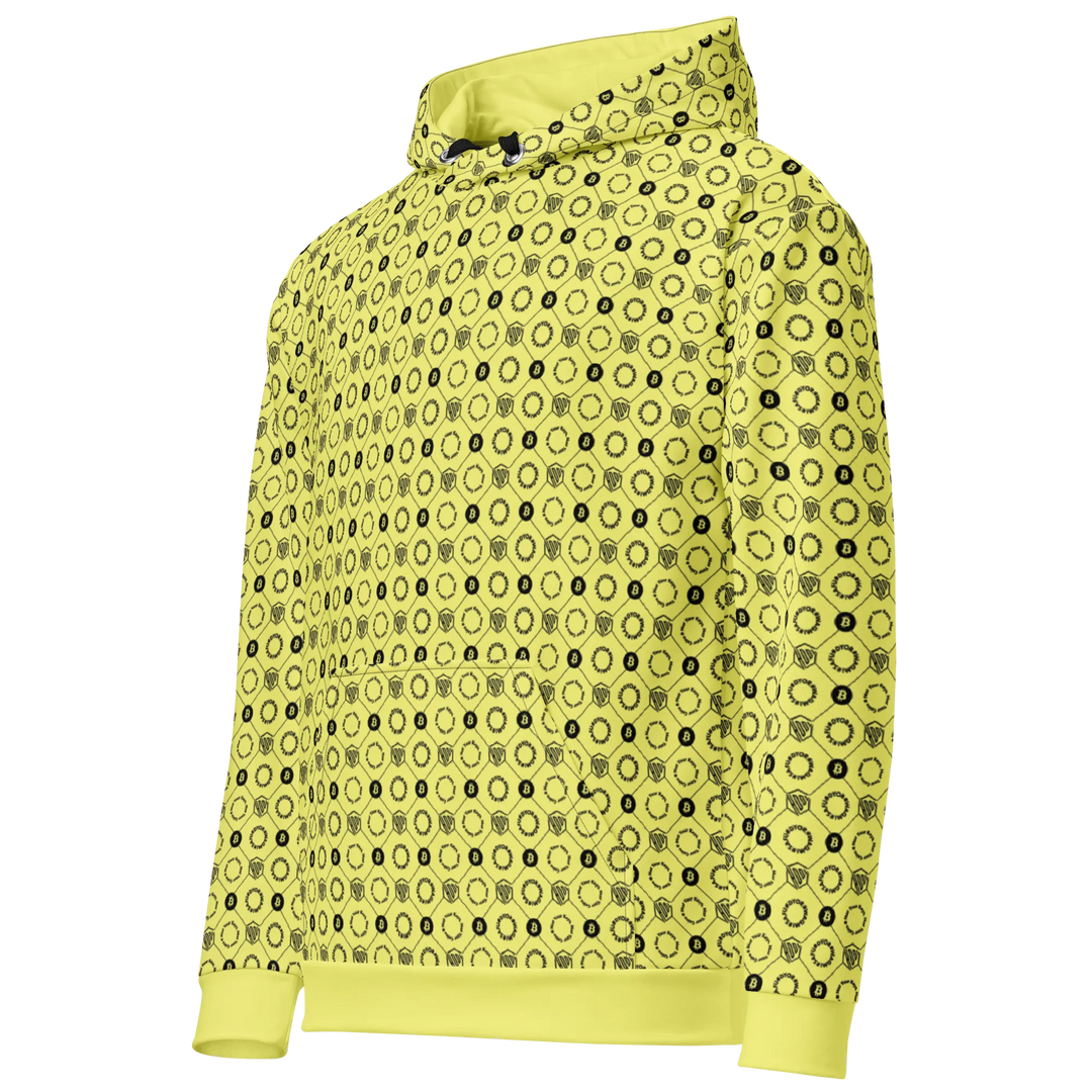 Entwurf Varianten HODL Unisex Hoodie "FIRST EDITION" - Entwurf Varianten HODL Unisex Hoodie "FIRST EDITION" - XS / HODL DESIGN – Sky Grid | Exklusive Hoodie Streetwear von HODL®