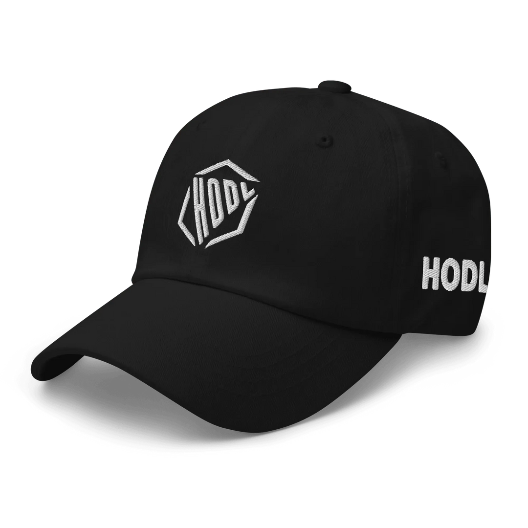 HODL Dad Hat – HODL Design White - HODL Dad Hat – HODL Design White - Private Key | Exklusive Hat Streetwear von HODL®