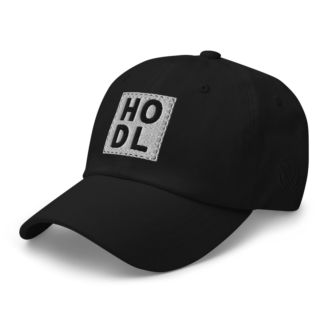 HODL Dad Hat – White Box - HODL Dad Hat – White Box - Private Key | Exklusive Hat Streetwear von HODL®
