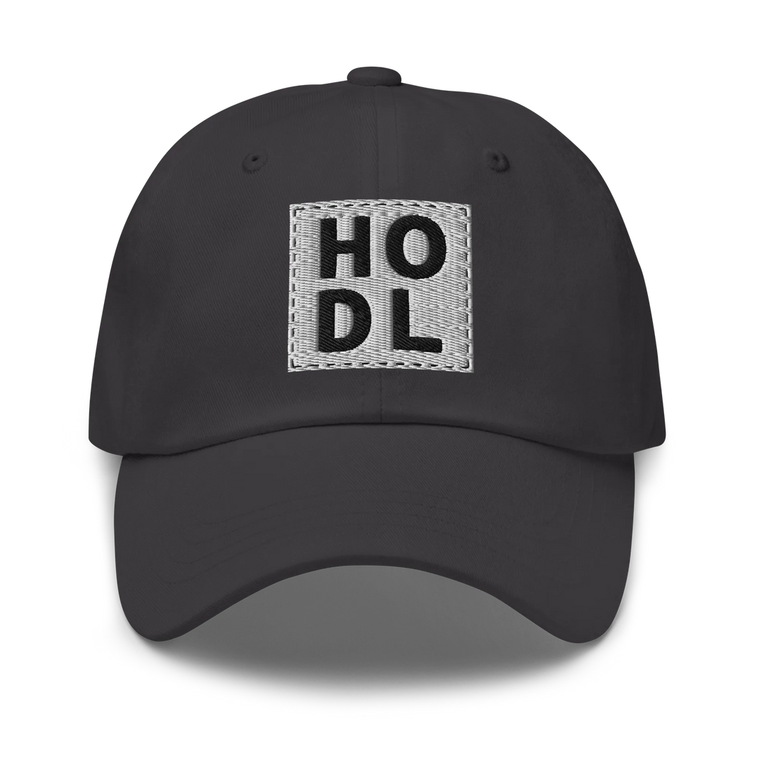HODL Dad Hat – White Box - HODL Dad Hat – White Box - Private Key | Exklusive Hat Streetwear von HODL®