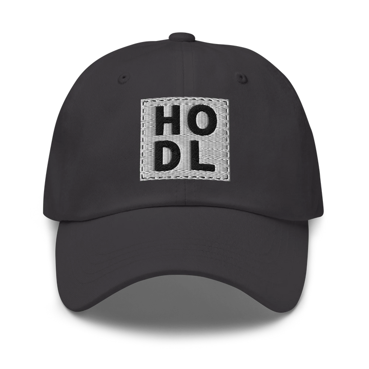 HODL Dad Hat – White Box - HODL Dad Hat – White Box - Private Key | Exklusive Hat Streetwear von HODL®