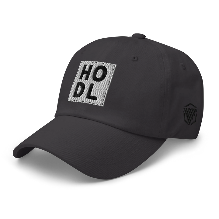 HODL Dad Hat – White Box - HODL Dad Hat – White Box - Mining Dust | Exklusive Hat Streetwear von HODL®
